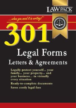 portada 301 Legal Forms, Letters and Agreements (en Inglés)