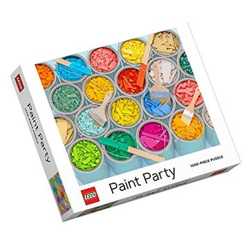 portada Lego® Paint Party: 1000-Piece Puzzle (en Inglés)
