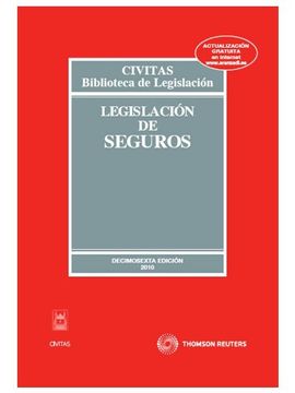 portada Legislación de Seguros (Biblioteca de Legislación)