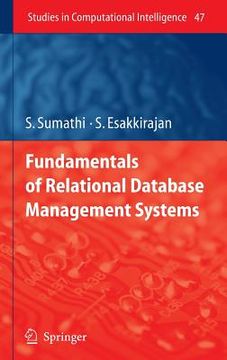 portada Fundamentals Of Relational Database Management Systems (studies In Computational Intelligence)