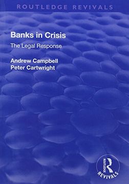 portada Banks in Crisis: The Legal Response (en Inglés)
