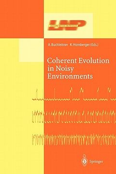 portada coherent evolution in noisy environments (en Inglés)
