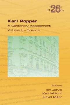 portada Karl Popper. A Centenary Assessment. Volume iii - Science (en Inglés)