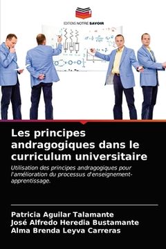 portada Les principes andragogiques dans le curriculum universitaire (en Francés)