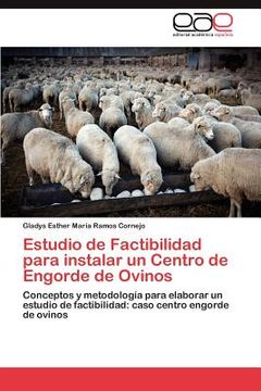 portada estudio de factibilidad para instalar un centro de engorde de ovinos (en Inglés)