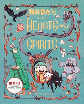 portada Hilda's Book of Beasts and Spirits (Hilda Tie-In) Hardcover (libro en Inglés)