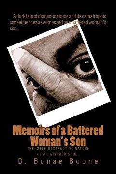 portada "memoirs of a battered woman's son" (in English)