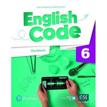 portada English Code 6 Workbook Pearson [American English] [Gse 41-50] [Cefr A2+/B1/B1+]