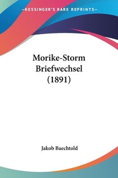 portada Morike-Storm Briefwechsel (1891) (en Alemán)