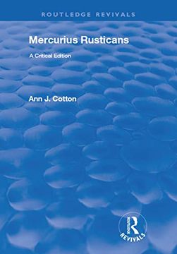 portada Mercurius Rusticans: A Critical Edition (Routledge Revivals) (in English)
