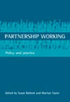 portada partnership working: policy and practice (en Inglés)