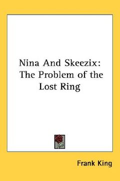 portada nina and skeezix: the problem of the lost ring (en Inglés)