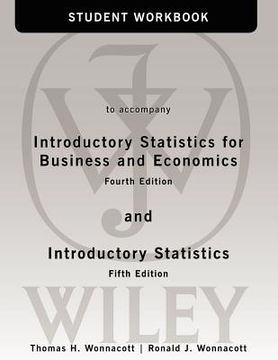 portada introductory statistics for business and economics, workbook (en Inglés)