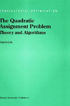 portada the quadratic assignment problem: theory and algorithms