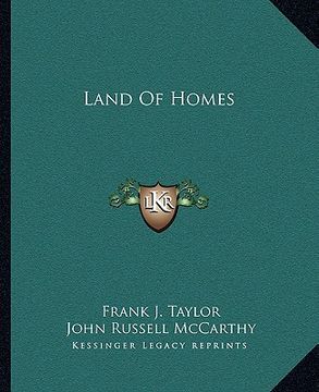 portada land of homes (en Inglés)