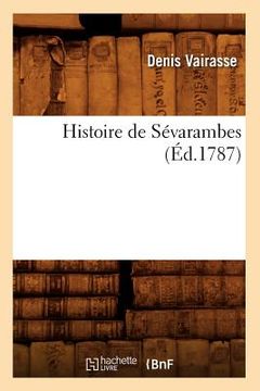 portada Histoire de Sévarambes (Éd.1787) (en Francés)