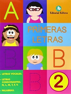 portada Lectoescritura. Primeras Letras 2: Cuaderno 2 (in Spanish)