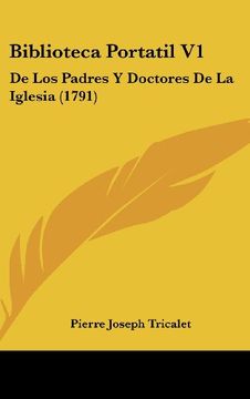 portada Biblioteca Portatil v1: De los Padres y Doctores de la Iglesia (1791)