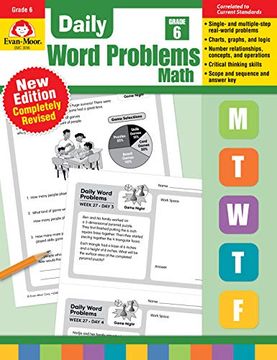 portada Daily Word Problems, Grade 6 (in English)