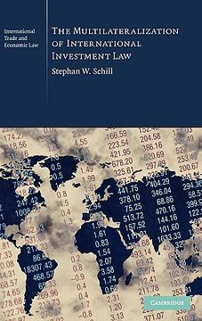 portada The Multilaterization of International Investment law (Cambridge International Trade and Economic Law) (en Inglés)