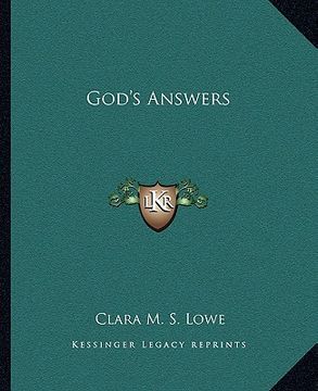 portada god's answers (in English)
