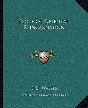 portada esoteric oriental reincarnation (en Inglés)