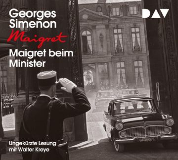portada Maigret Beim Minister (en Alemán)