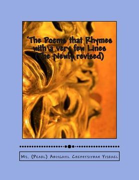 portada The Poems that rhymes with a very few lines (newly revised) (en Inglés)