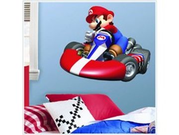 Sticker decorativo kart Super Mario