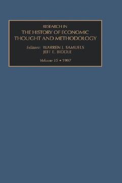 portada research in the history of economic thought and methodology