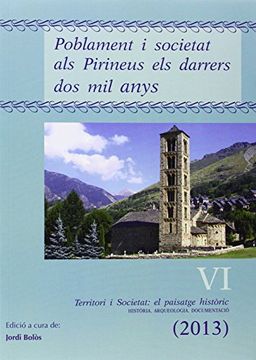 portada Poblament i societat als Pirineus els darrers dos mil anys. (Fuera de colección)