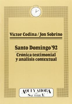 portada Santo Domingo '92: Crónica testimonial y análisis contextual (Cuadernos Aquí y Ahora)