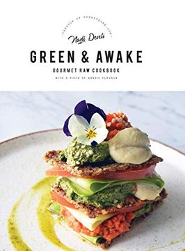 portada Green and Awake: Gourmet raw Cookbook (en Inglés)