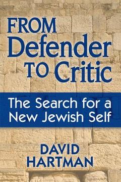 portada from defender to critic: the search for a new jewish self (en Inglés)