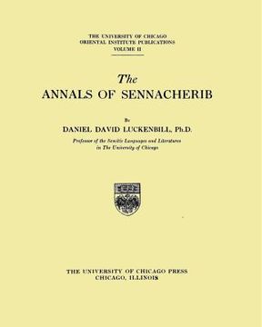 portada The Annals of Sennacherib (en Inglés)