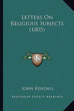 portada letters on religious subjects (1805)