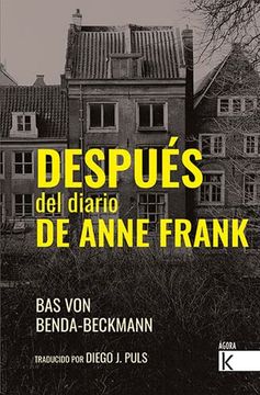 portada Después del Diario de Anne Frank (Ágora k) (in Spanish)