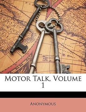 portada motor talk, volume 1 (in English)