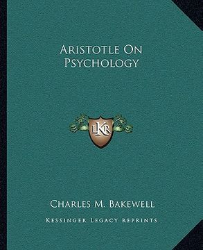 portada aristotle on psychology
