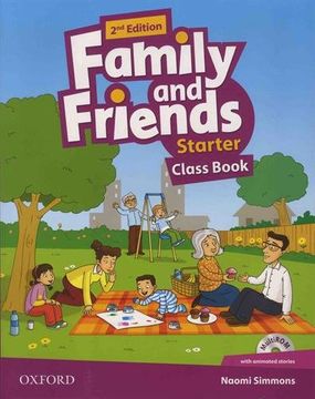 portada Family and Friends: Starter: Class Book With Student Multirom (en Inglés)