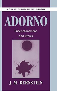 portada Adorno: Disenchantment and Ethics (Modern European Philosophy) (en Inglés)
