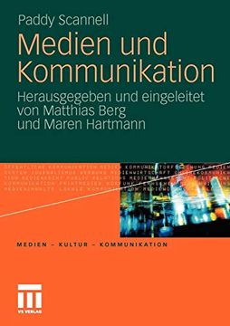 portada Medien und Kommunikation (en Alemán)