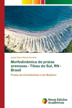 portada Morfodinâmica de praias arenosas - Tibau do Sul, RN - Brasil: Praias de Cacimbinhas e do Madeiro (Paperback) (en Portugués)