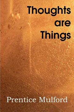 portada thoughts are things (in English)