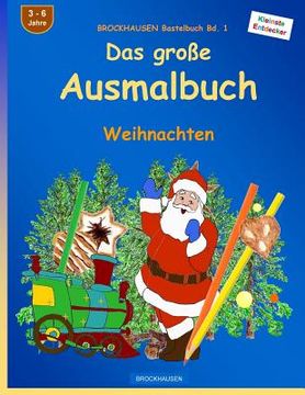 portada BROCKHAUSEN Bastelbuch Bd. 1 - Das große Ausmalbuch: Weihnachten (en Alemán)
