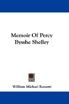 portada memoir of percy bysshe shelley (en Inglés)
