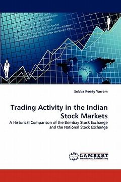 portada trading activity in the indian stock markets (en Inglés)
