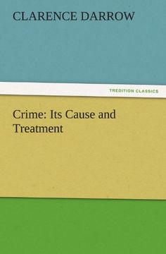 portada crime: its cause and treatment (en Inglés)