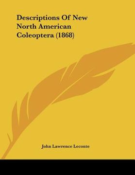 portada descriptions of new north american coleoptera (1868) (en Inglés)
