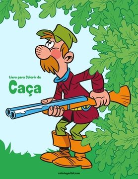 portada Livro para Colorir de Caça (en Portugués)